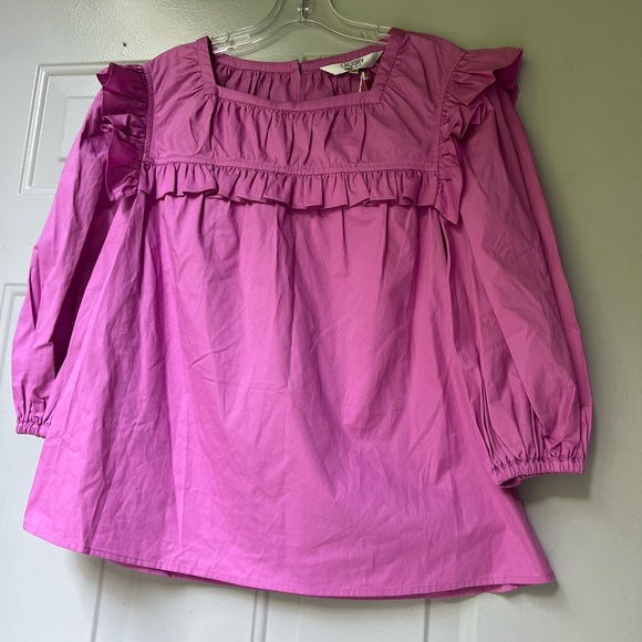 Crosby by Mollie Burch MAE TOP Pink Size Medium - Picture 3 of 12
